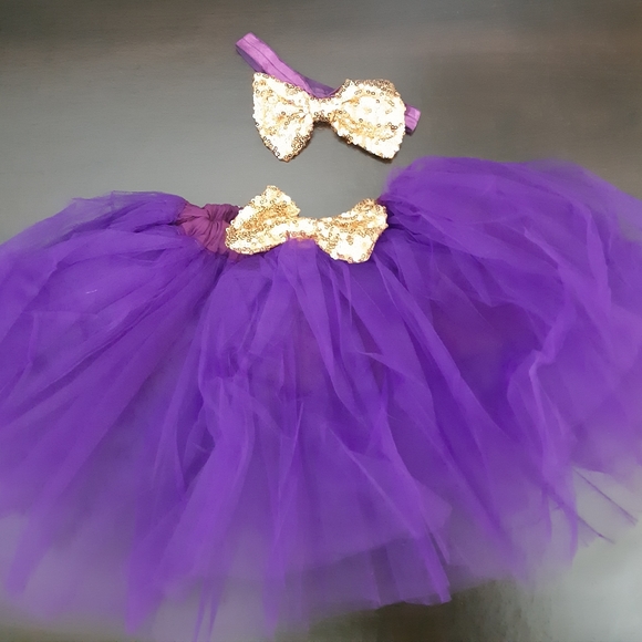 Purple 2nd Birthday Outfit - Picture 3 of 3